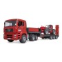 Bruder camion incarcare Man TGA cu incarcator telescopic Manitou MLT 633 Bruder - 4